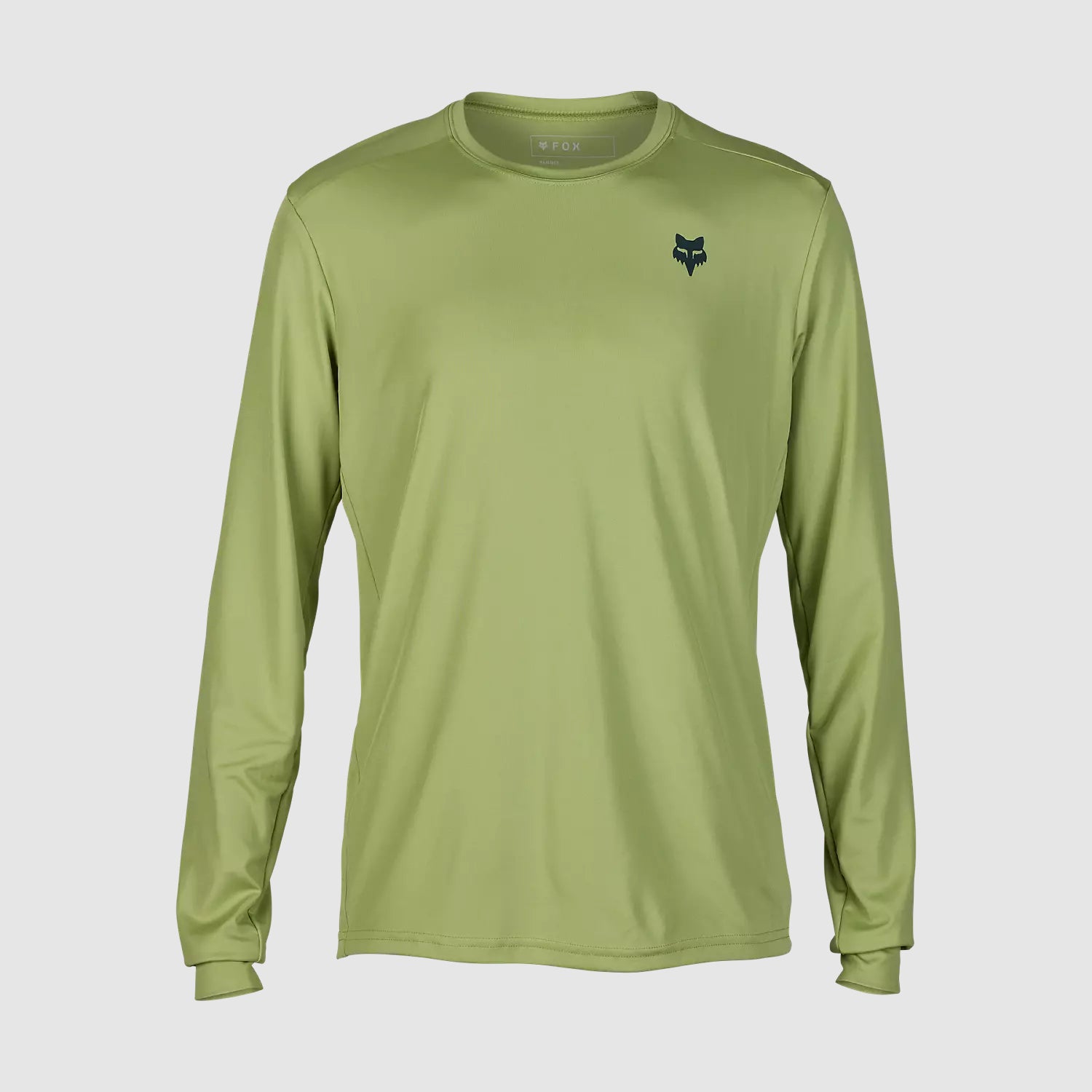 Polera Bicicleta Ranger Wayfaring Manga Larga Verde Pastel Fox