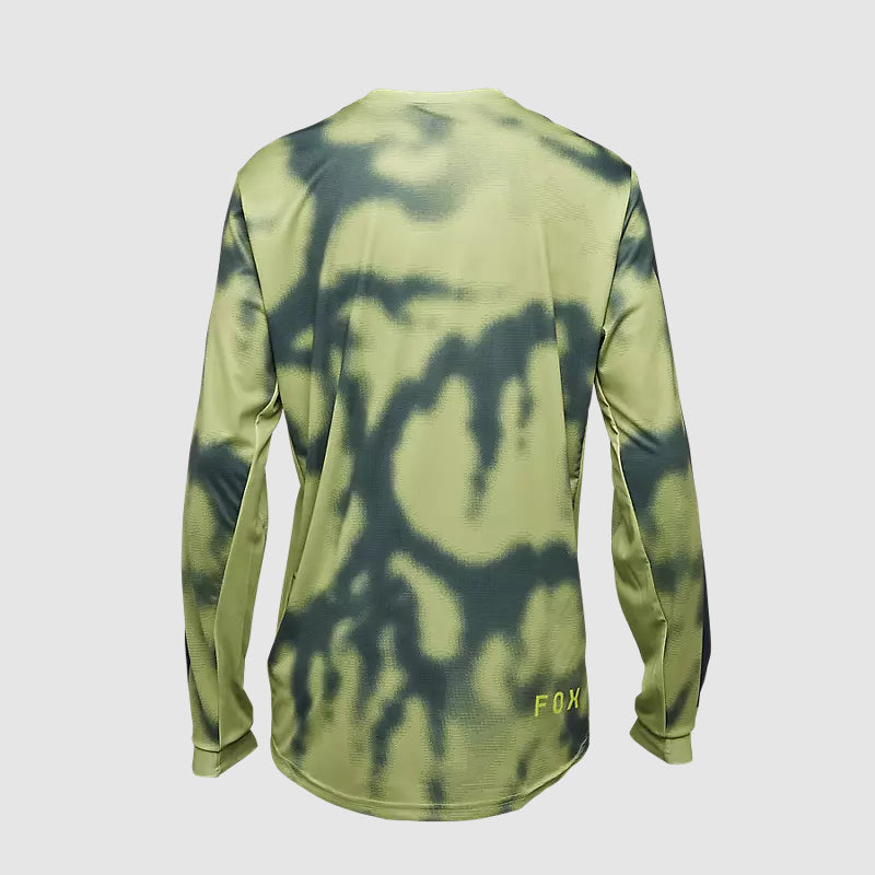 Polera Bicicleta Ranger Taunt Manga Larga Verde Pastel Fox
