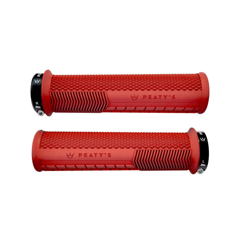 PEATY'S Puños de Bicicleta Knurl Thin