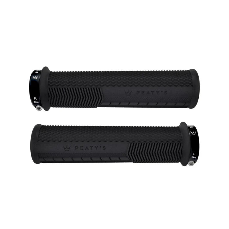 PEATY'S Puños de Bicicleta Knurl Thin
