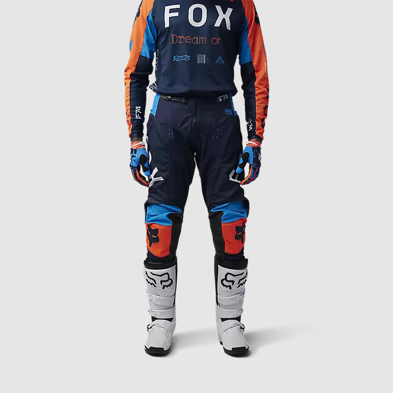 Pantalon Moto 180 Race Spec Azul Marino Fox