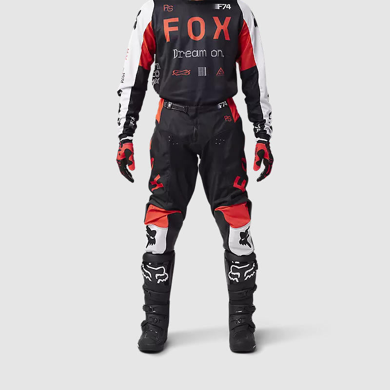 Pantalon Moto 180 Race Spec Rojo/Negro Fox