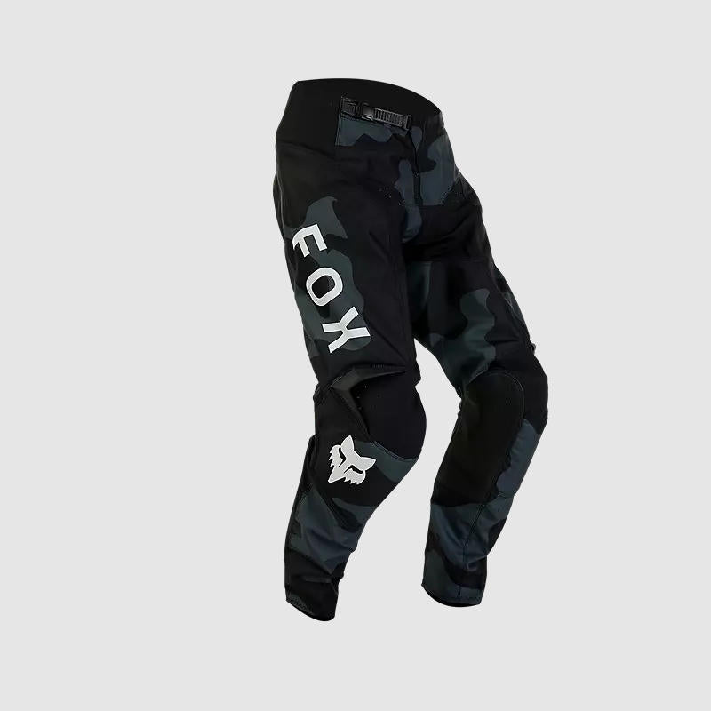 Pantalon Moto 180 Bnkr Camo Negro Fox