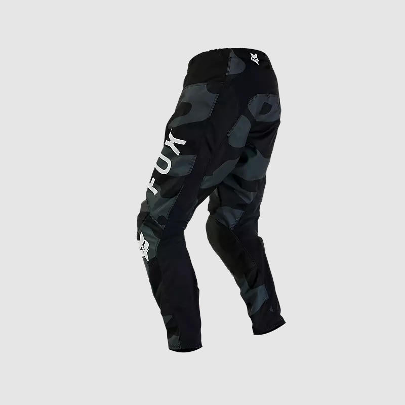 Pantalon Moto 180 Bnkr Camo Negro Fox
