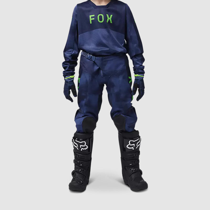 Pantalon Moto Niño 180 Taunt Azul Marino Fox