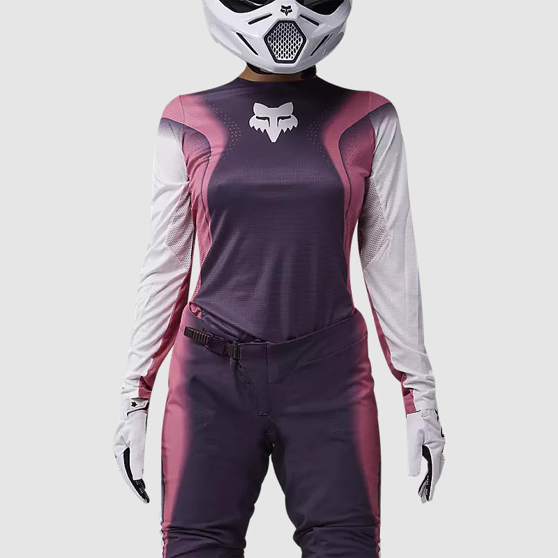Polera Moto Mujer Flexair Infinite Morado Fox