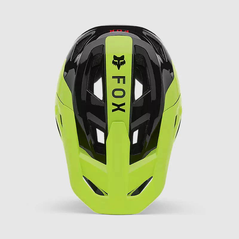 Casco Bicicleta Fox New Rampage Barge Amarillo
