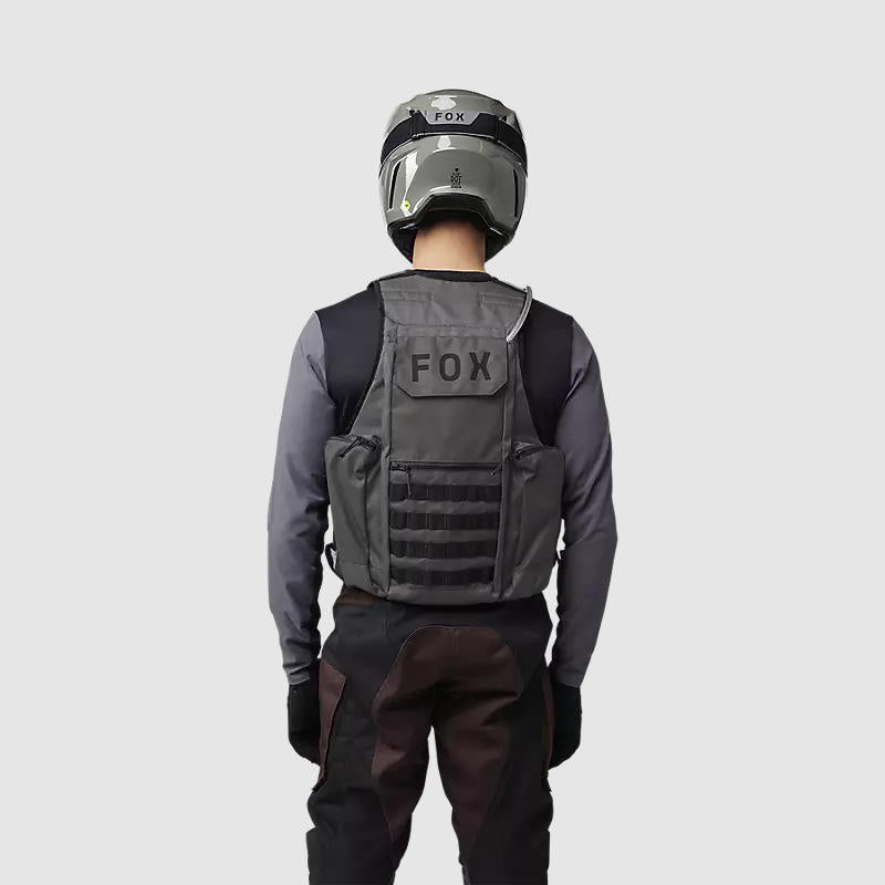 Chaqueta Chaleco Moto Legion Tac Gris Fox