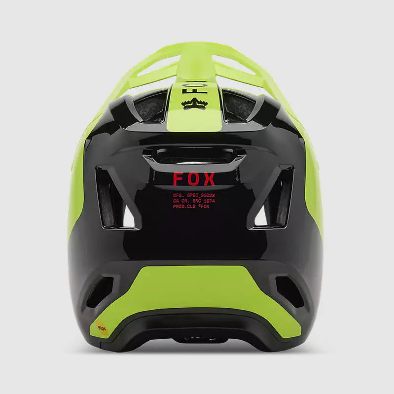 Casco Bicicleta Niño Fox New Rampage Barge Amarillo