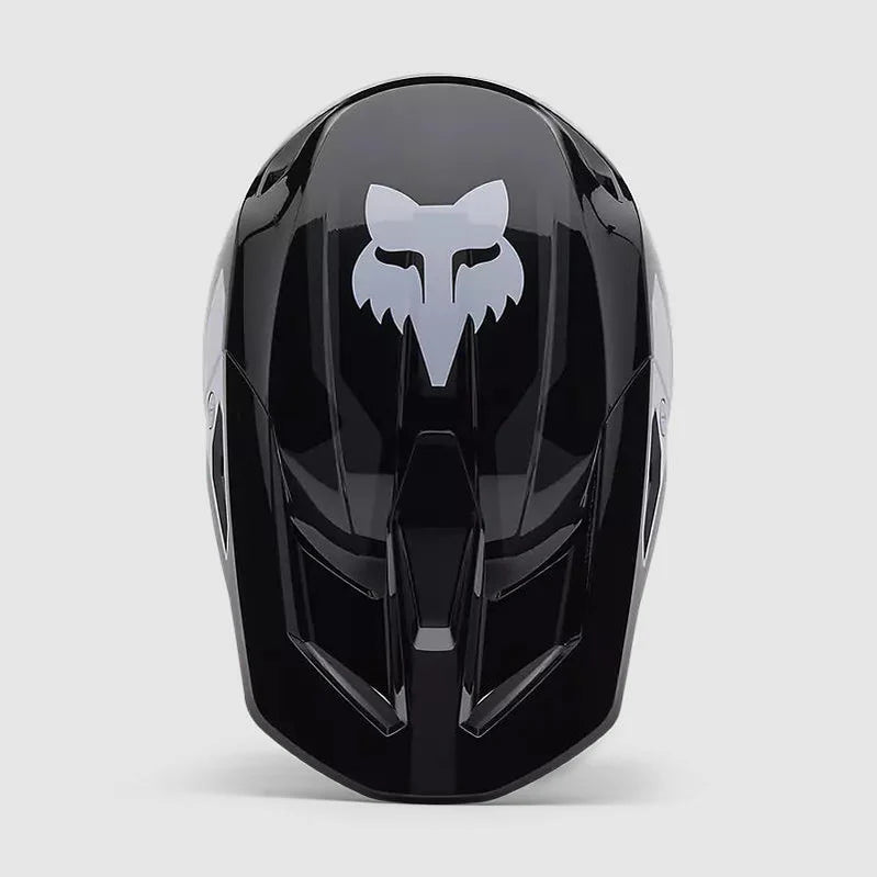 Casco Moto Niño Fox V1 Lean Negro