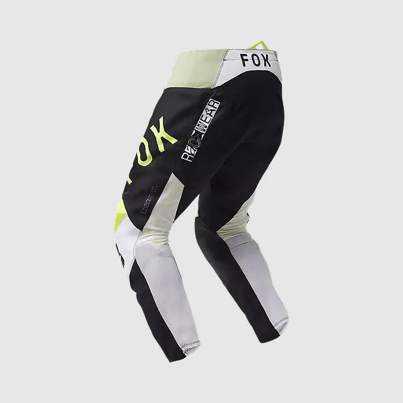 Pantalon Moto Fox 180 Race Spec Verde/Negro