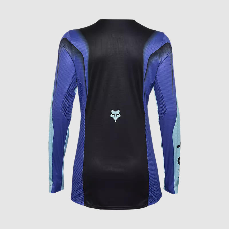 Polera Moto Mujer Flexair Infinite Azul/Negro Fox
