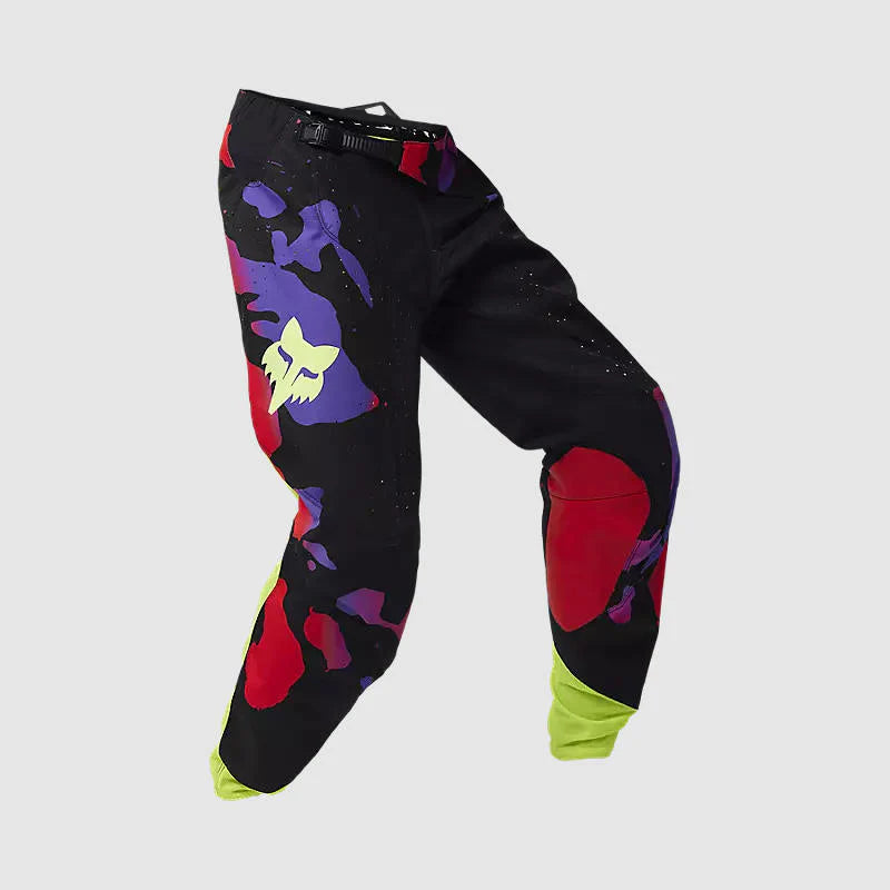 Pantalon Moto Fox 360 Throttle Negro/Rojo