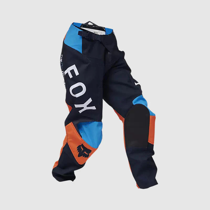 Pantalon Moto Niño Fox 180 Race Spec Azul Marino