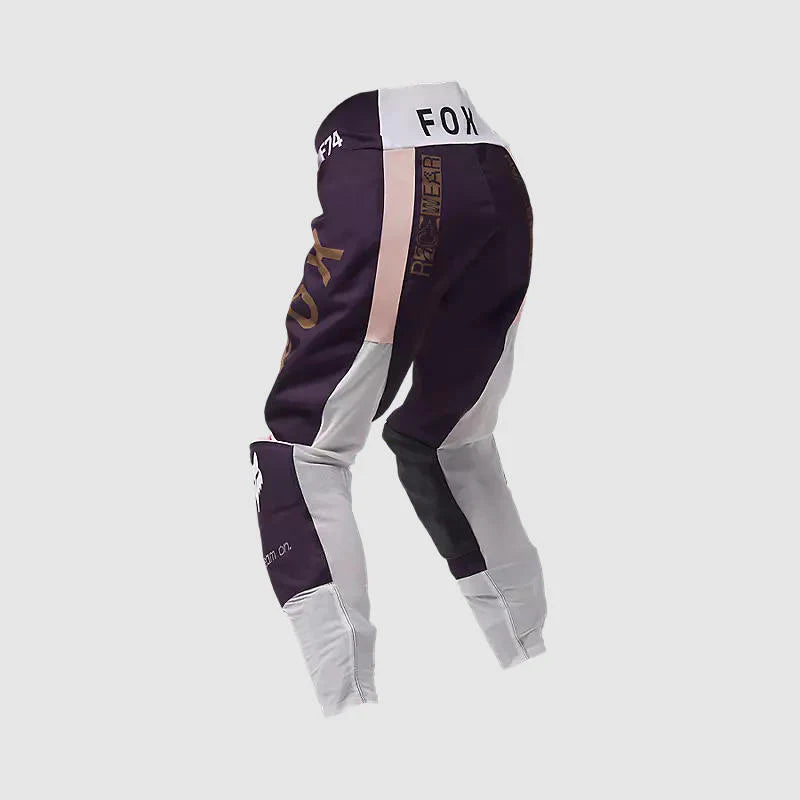 Pantalon Moto Fox Mujer 180 Race Spec Morado