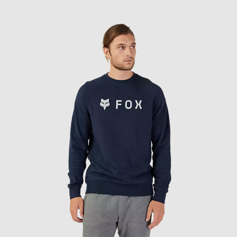 Poleron Lifestyle Sin Capucha Absolute Crew Azul Marino Fox
