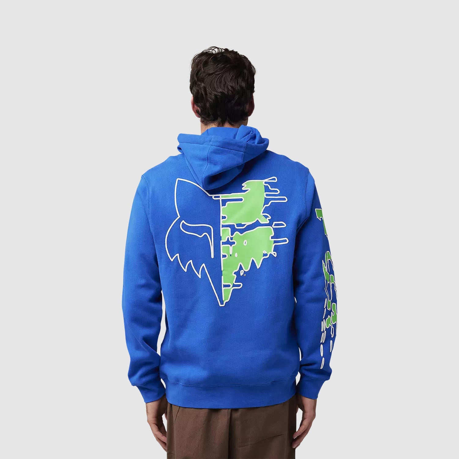 Poleron Lifestyle Canguro Emotion Blast Azul Fox