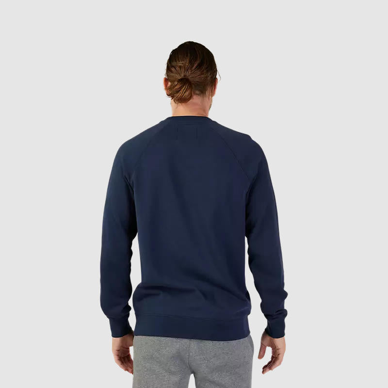 Poleron Lifestyle Sin Capucha Absolute Crew Azul Marino Fox