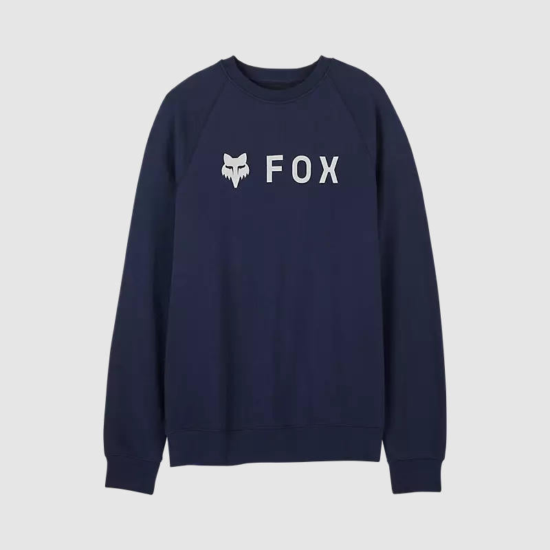 Poleron Lifestyle Sin Capucha Absolute Crew Azul Marino Fox