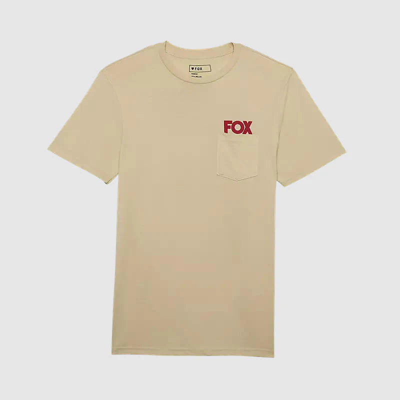 Polera Lifestyle Fox Big F Premium Crema