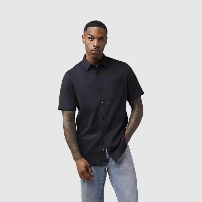 Camisa Lifestyle Fox Level Up Woven Negro
