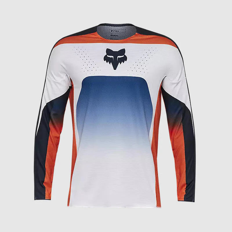 Polera Moto Fox 360 Divider Naranjo