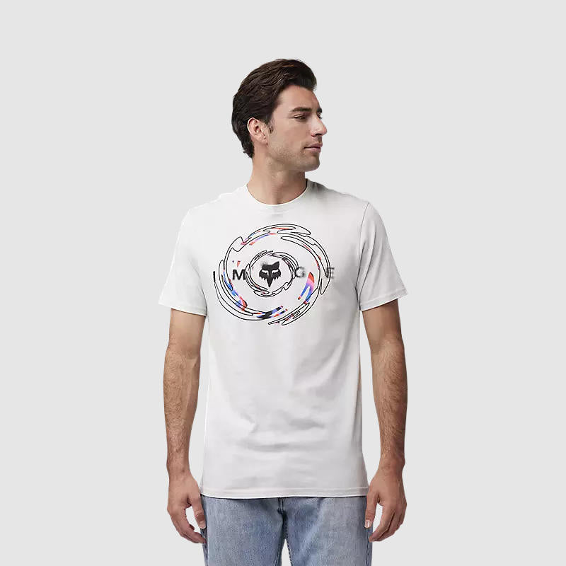 Polera Lifestyle Energy Face Premium Gris Claro Fox