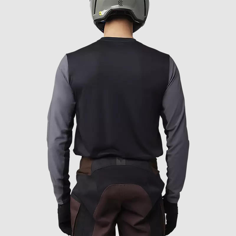 Polera Moto Ranger Off-Road Negro/Gris Fox