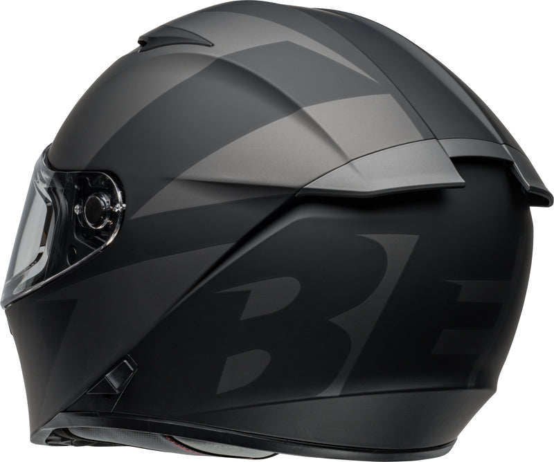 Casco Moto Calle Bell Lithium Shear Negro Matte/Gris