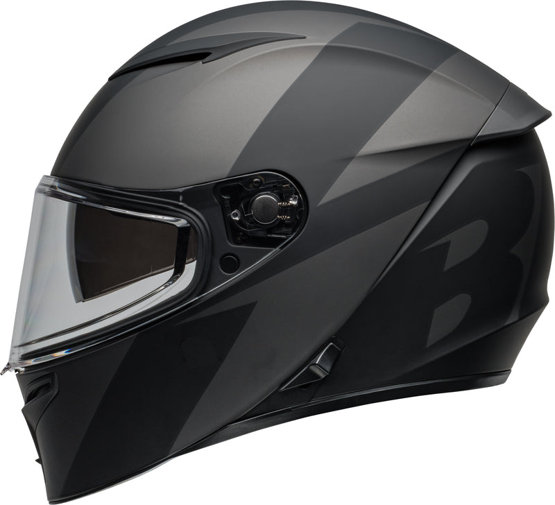 Casco Moto Calle Bell Lithium Shear Negro Matte/Gris