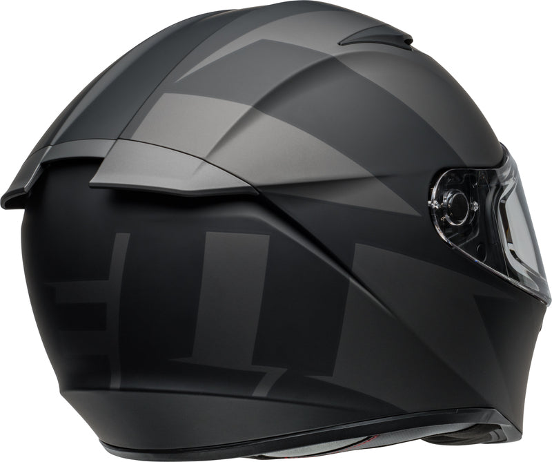 Casco Moto Calle Bell Lithium Shear Negro Matte/Gris