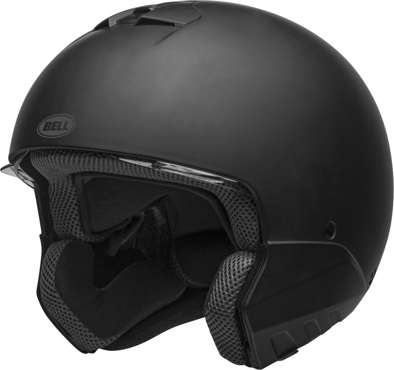 Casco Moto Calle Bell Broozer Negro Matte