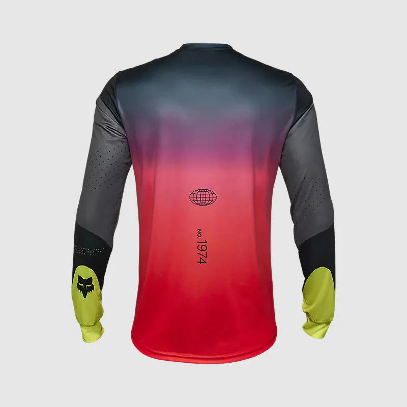 Polera Moto Fox Ranger Revise Negro/Rosado