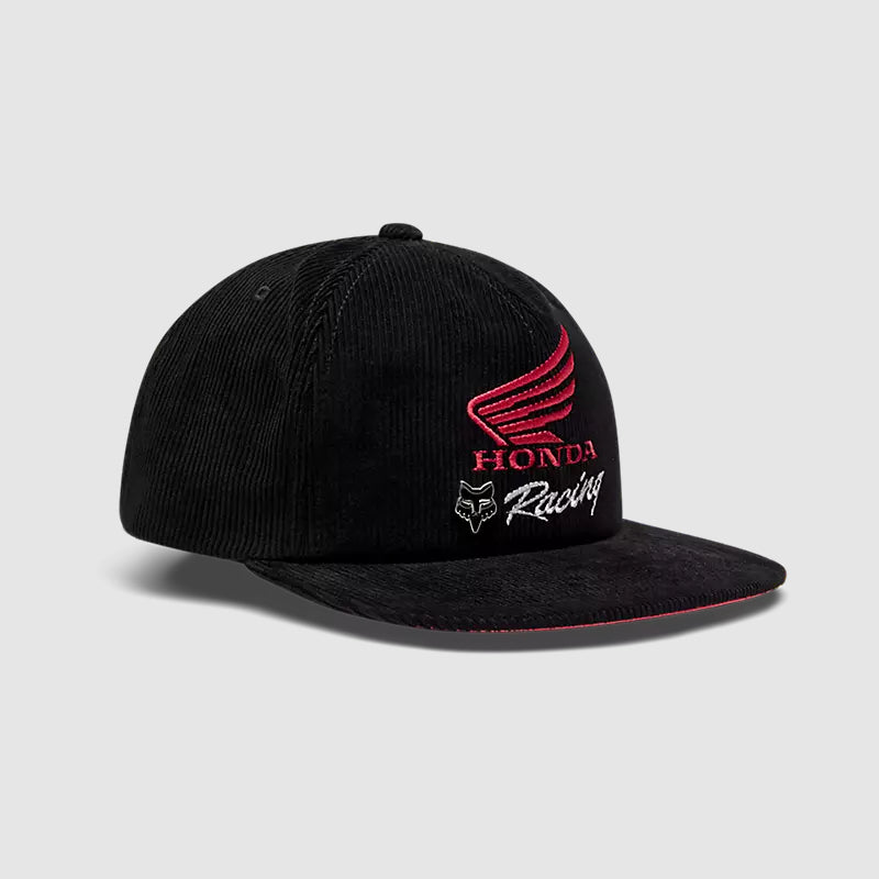 Gorro Jockey Lifestyle Honda Ajustable Negro Fox