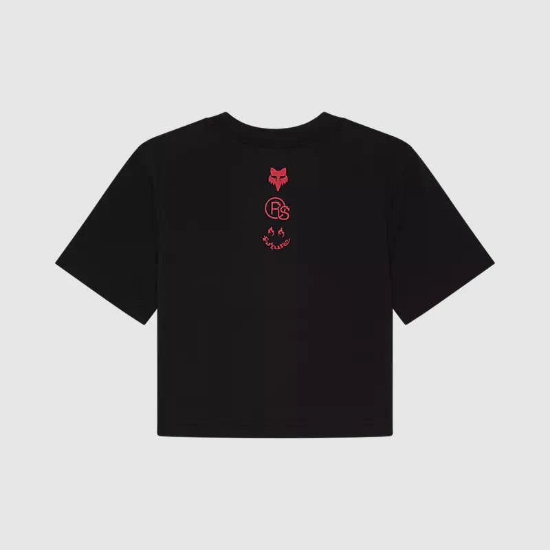 Polera Lifestyle Fox Mujer Fox x Honda Negro