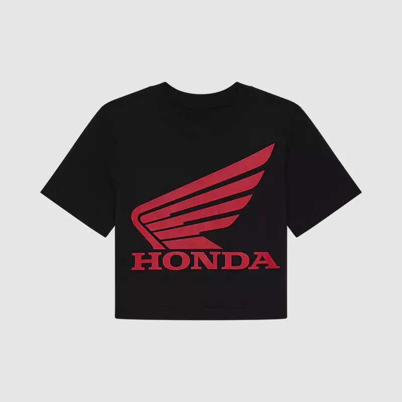 Polera Lifestyle Fox Mujer Fox x Honda Negro