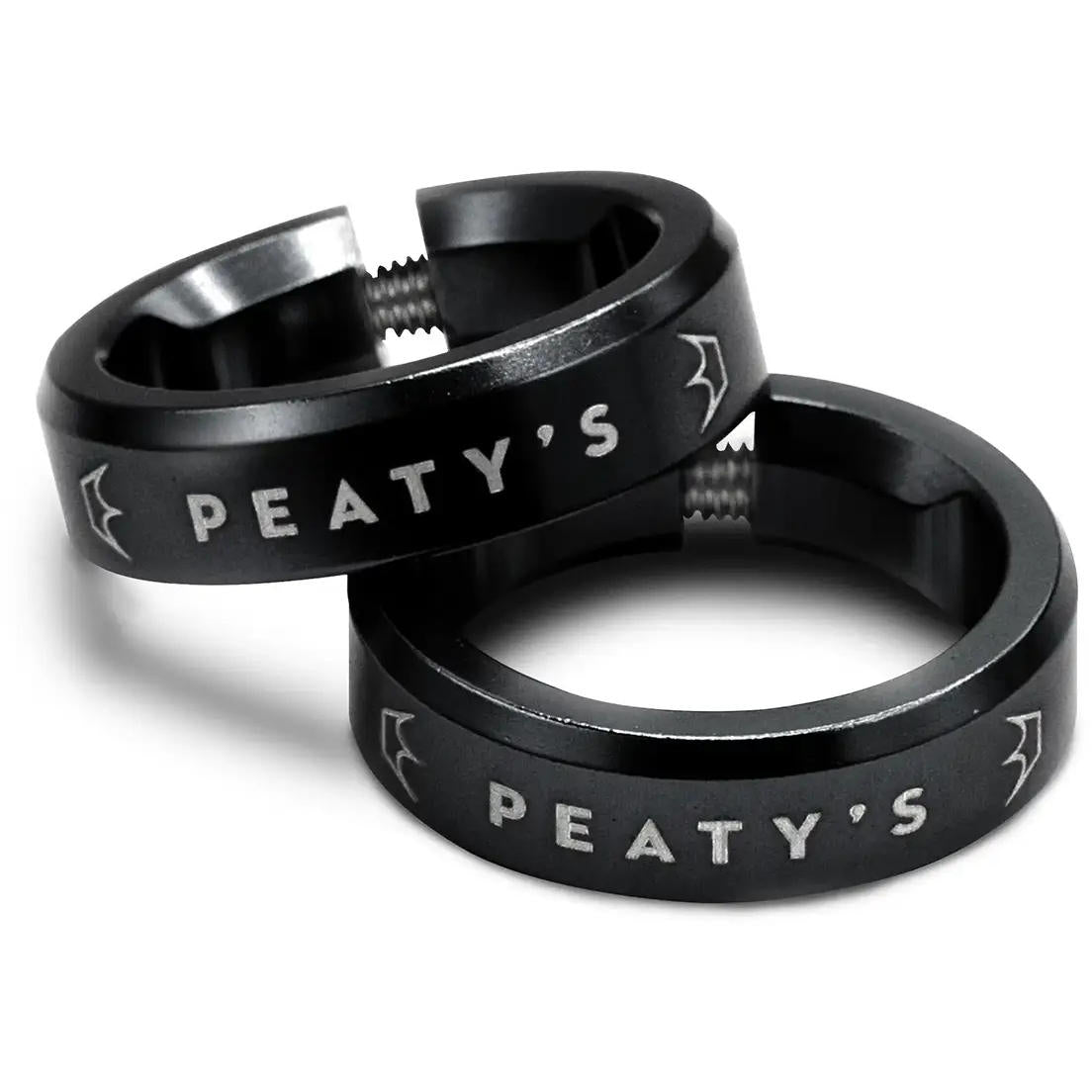 Anillos De Bloqueo Monarch Grips Lockrings Negro Peaty's