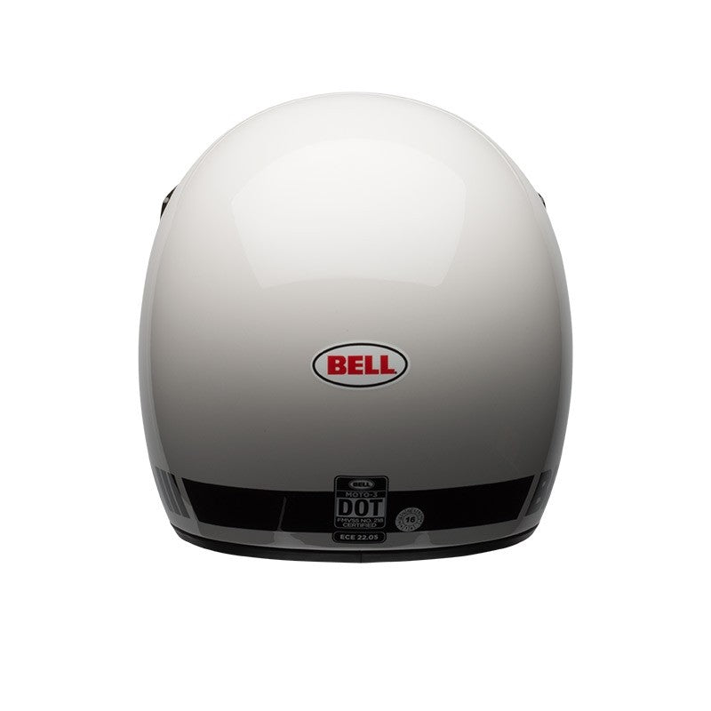 Casco Moto Calle Bell Moto 3 Classic Blanco