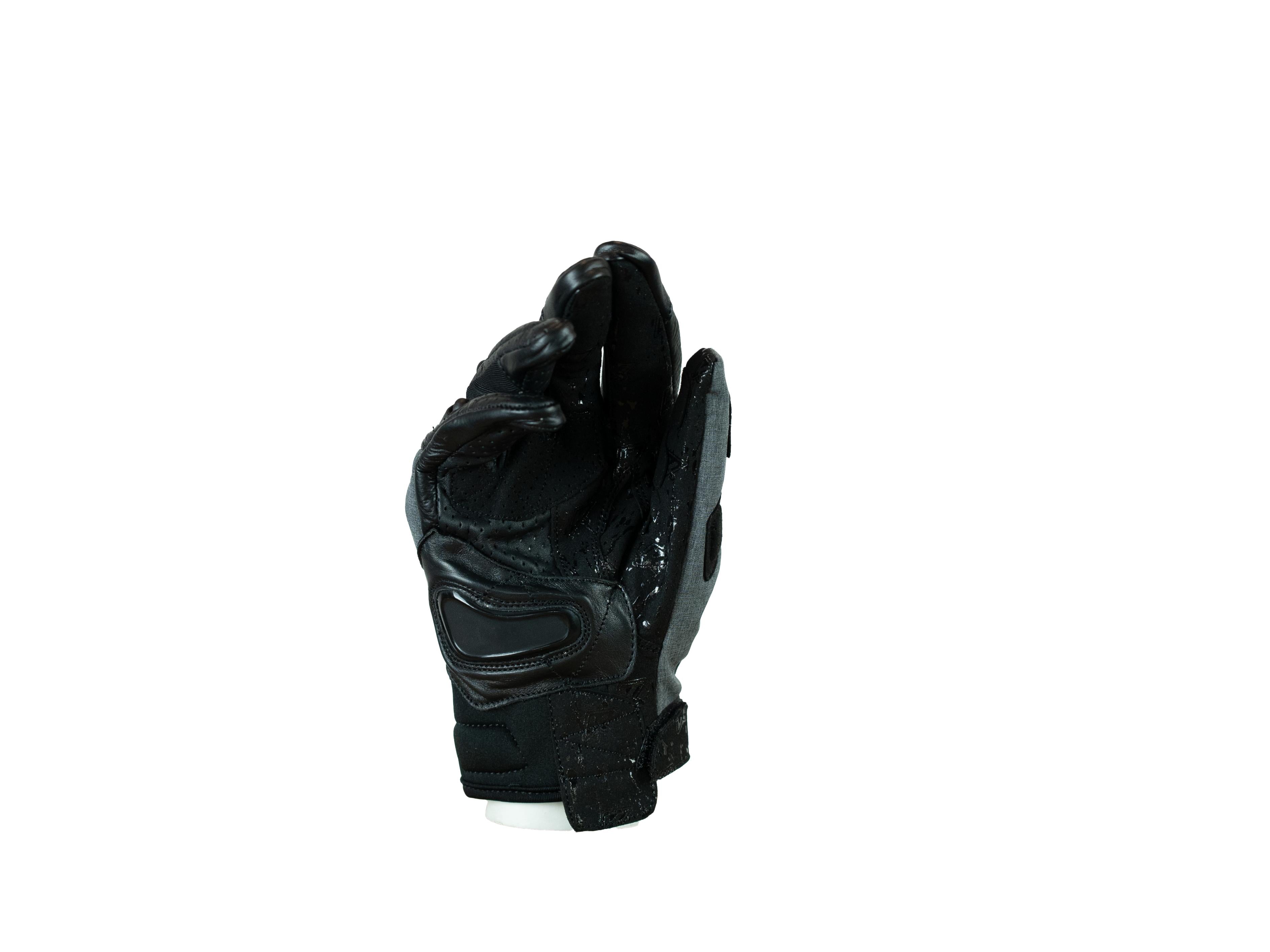 Guantes Moto Calle Knots Negro/Gris KMZ