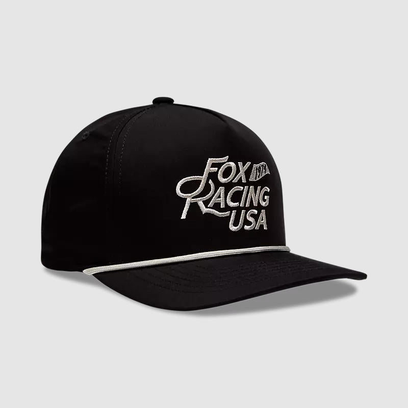 Gorro Jockey Lifestyle Fox Flag Rope Negro Fox