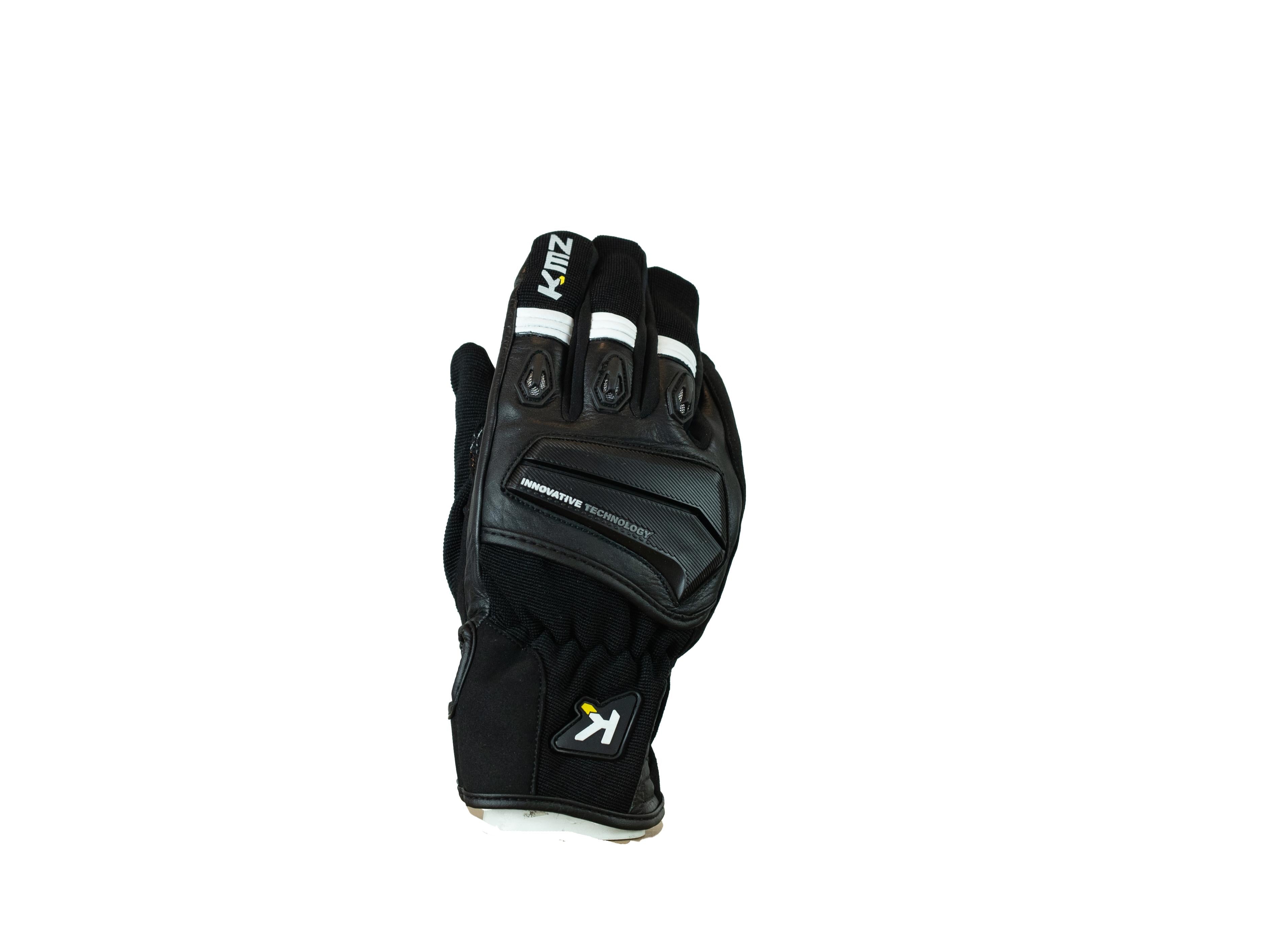 Guantes Moto Calle Raptor II Negro/Blanco KMZ