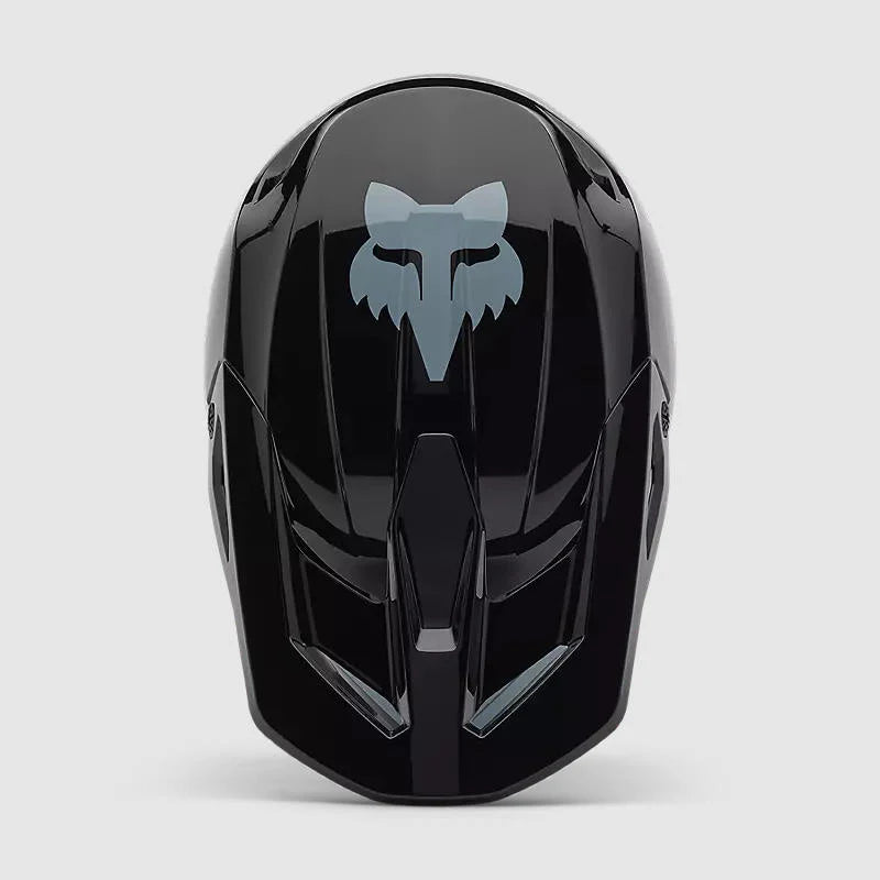 Casco Moto Niño Fox V1 Taunt Negro