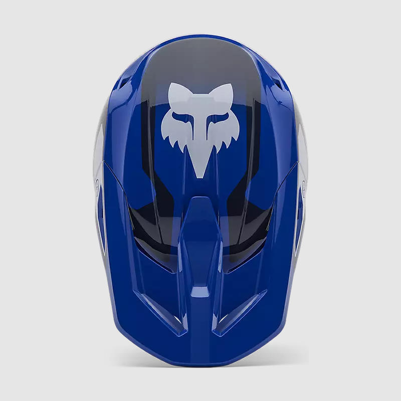 Casco Moto V1 Lean Azul Fox