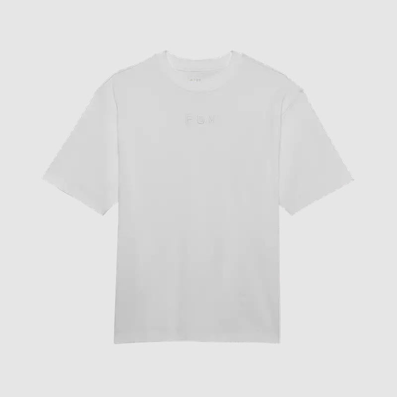 Polera Lifestyle Oversized Wordmark Blanco Fox
