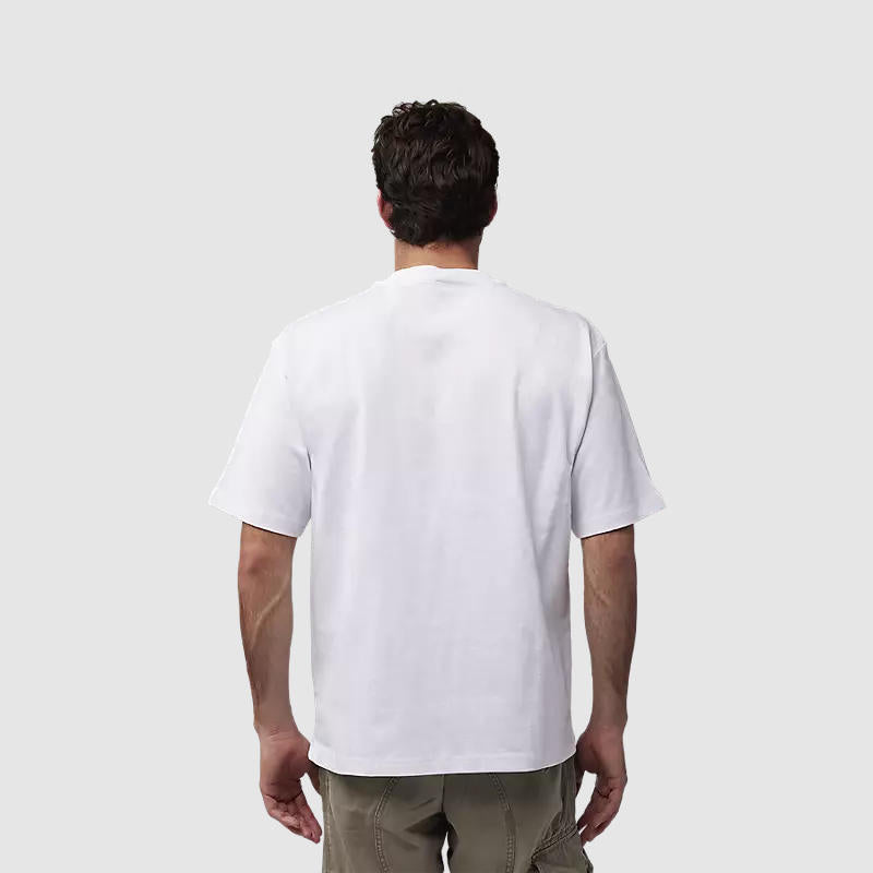 Polera Lifestyle Oversized Wordmark Blanco Fox