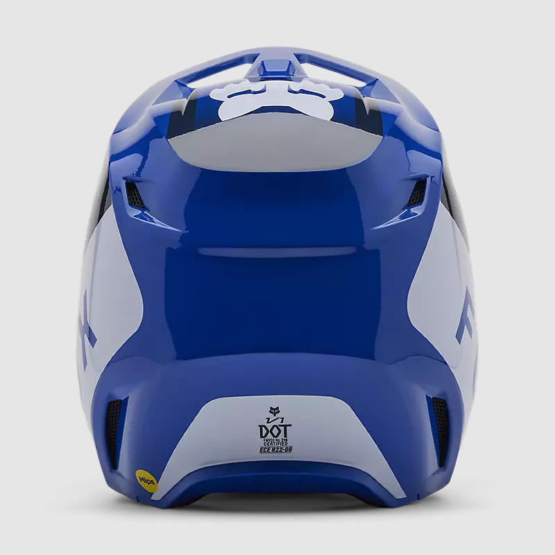 Casco Moto V1 Lean Azul Fox