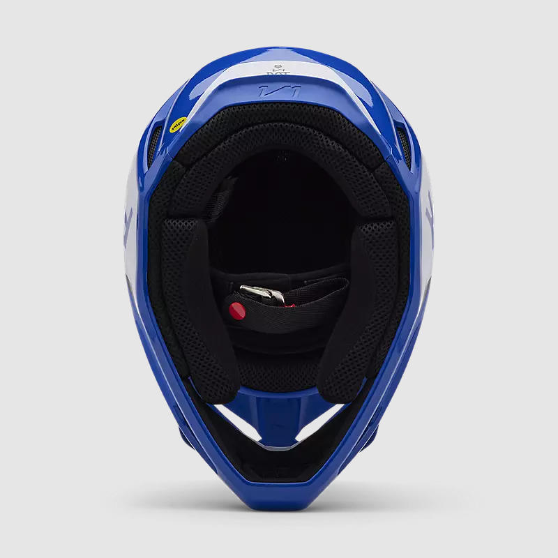 Casco Moto V1 Lean Azul Fox