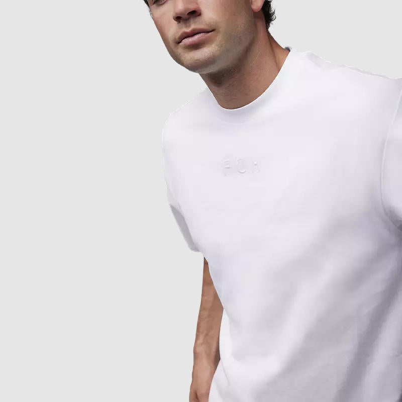 Polera Lifestyle Oversized Wordmark Blanco Fox