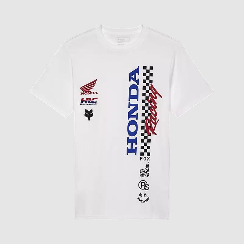 Polera Lifestyle Honda Blanco Fox