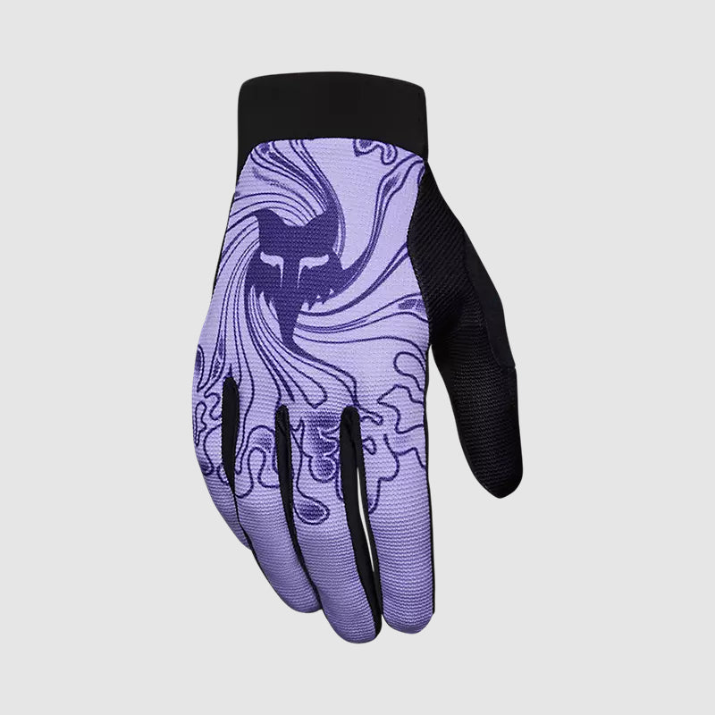 Guantes Bicicleta Ranger Frecuency Morado Fox